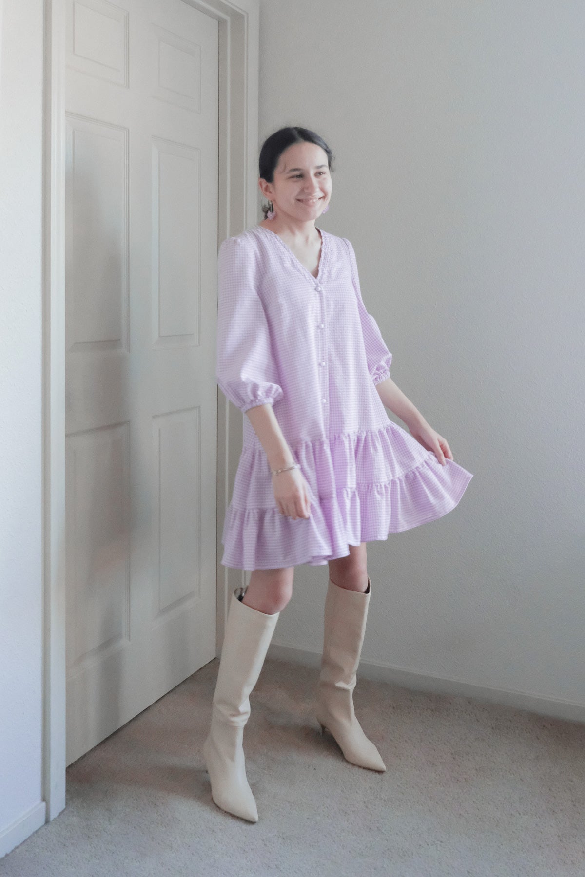 Margot Ruffle-Layered Digital Sewing Pattern by Dressmaking Amóre –